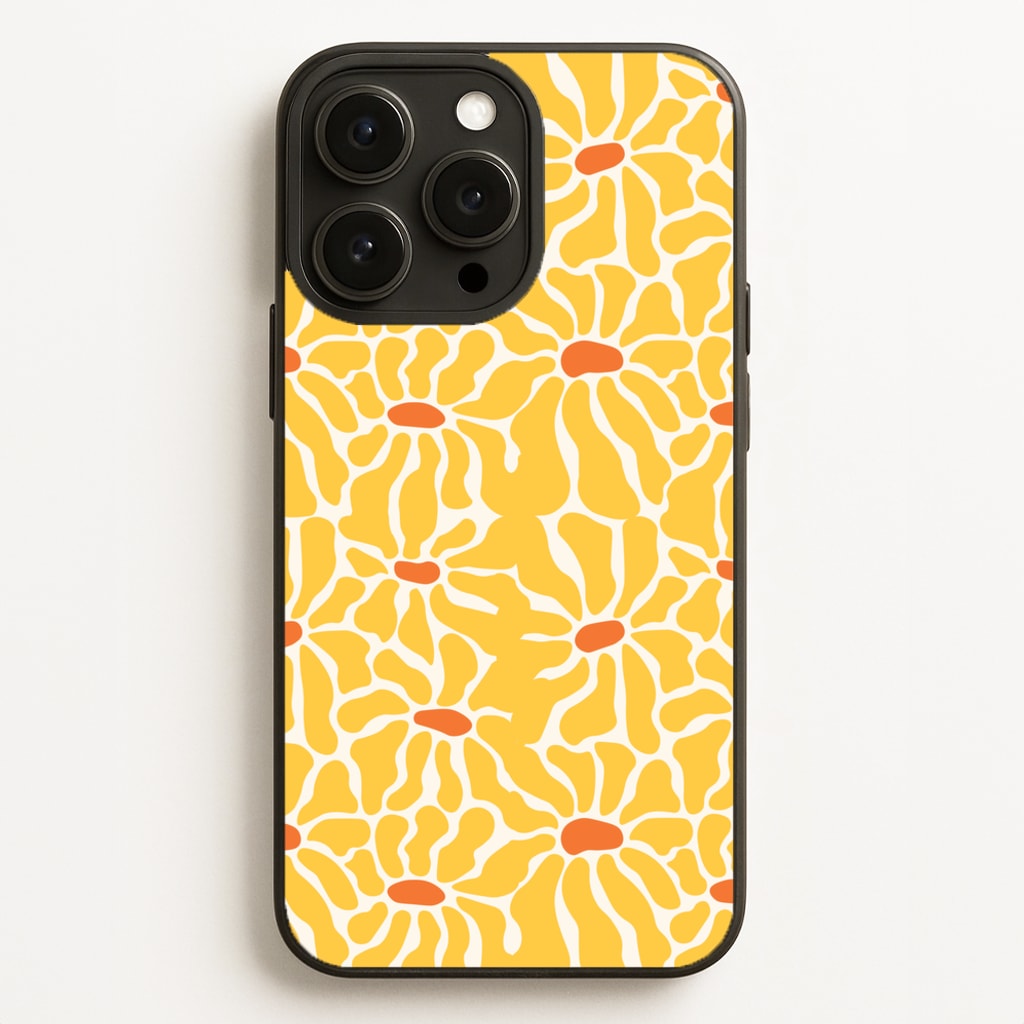 Yellow Flowers - Summer  - Summer Phone Case for iPhone 16 Pro Max