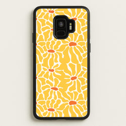 Yellow Flowers - Summer  - Summer Phone Case for Galaxy S9