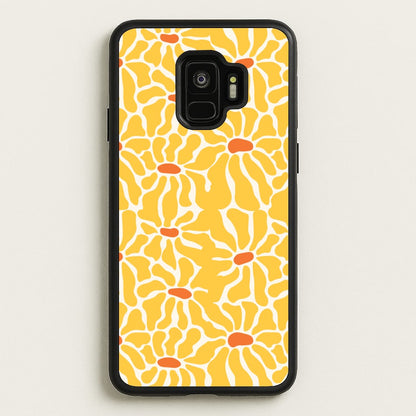 Yellow Flowers - Summer  - Summer Phone Case for Galaxy S9