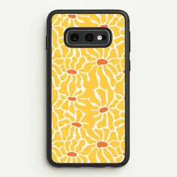 Yellow Flowers - Summer  - Summer Phone Case for Galaxy S10e