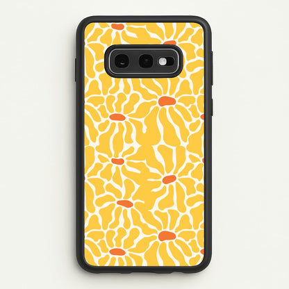 Yellow Flowers - Summer  - Summer Phone Case for Galaxy S10e