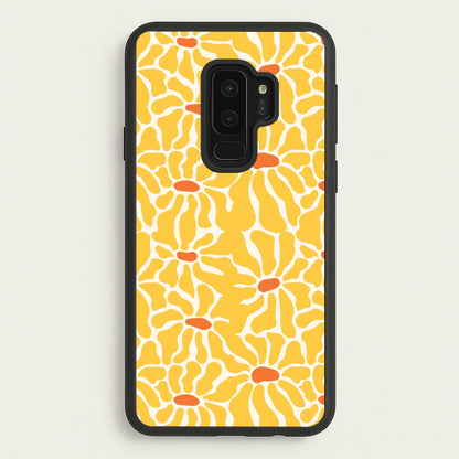 Yellow Flowers - Summer  - Summer Phone Case for Galaxy S9 Plus