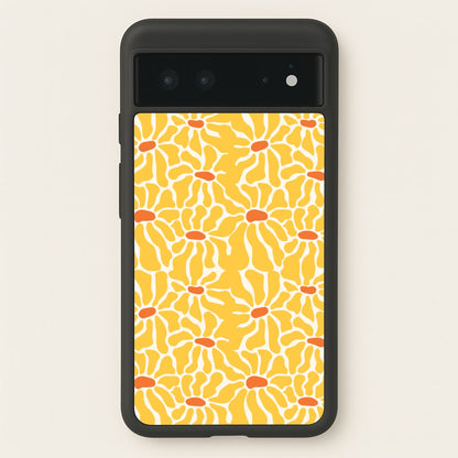 Yellow Flowers - Summer  - Summer Phone Case for Google Pixel 6