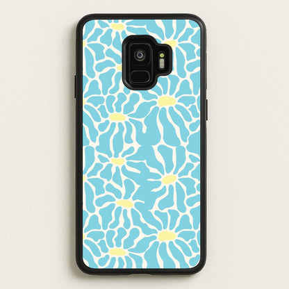 Blue Flowers - Summer  - Summer Phone Case for Galaxy S9
