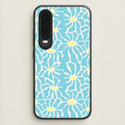 Blue Flowers - Summer  - Summer Phone Case for Huawei P30