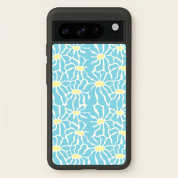 Blue Flowers - Summer  - Summer Phone Case for Google Pixel 8 Pro