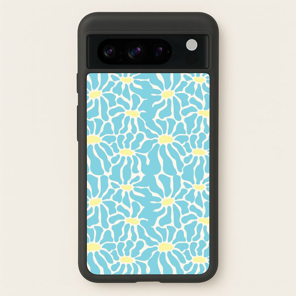 Blue Flowers - Summer  - Summer Phone Case for Google Pixel 8 Pro