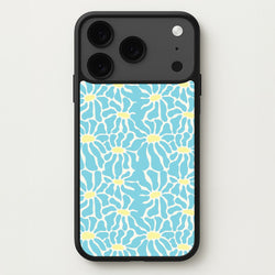 Blue Flowers - Summer Phone Case for iPhone 17 Pro