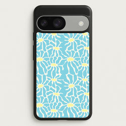 Blue Flowers - Summer  - Summer Phone Case for Google Pixel 9 / 9 Pro