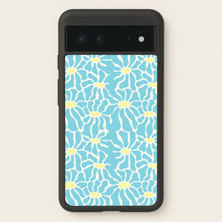 Blue Flowers - Summer  - Summer Phone Case for Google Pixel 6