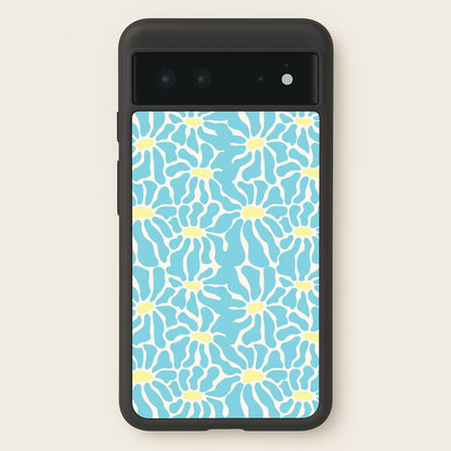Blue Flowers - Summer  - Summer Phone Case for Google Pixel 6
