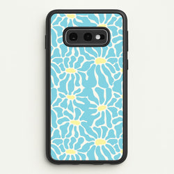 Blue Flowers - Summer  - Summer Phone Case for Galaxy S10e