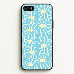 Blue Flowers - Summer  - Summer Phone Case for iPhone 5 / 5s / SE 2016