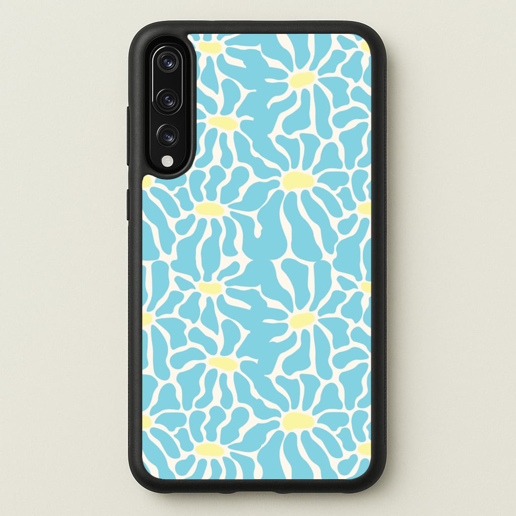 Blue Flowers - Summer  - Summer Phone Case for Huawei P20 Pro