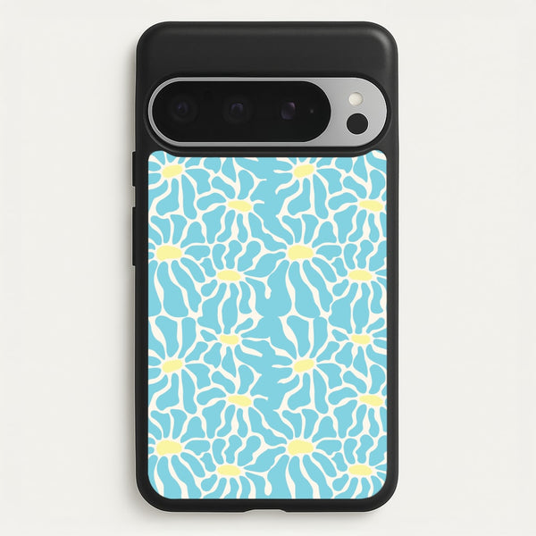 Blue Flowers - Summer  - Summer Phone Case for Google Pixel 9 Pro XL