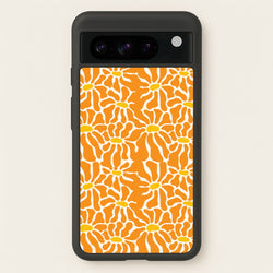 Orange Flowers - Summer  - Summer Phone Case for Google Pixel 8 Pro