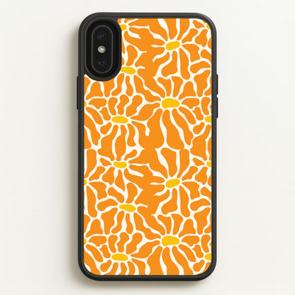 Orange Flowers - Summer  - Summer Phone Case for iPhone XS Max