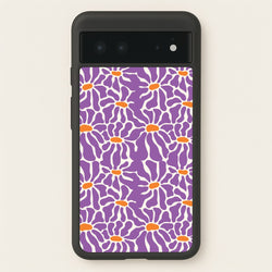 Purple Flowers - Summer  - Summer Phone Case for Google Pixel 6