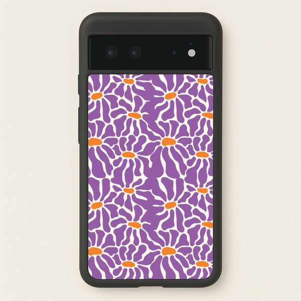 Purple Flowers - Summer  - Summer Phone Case for Google Pixel 6