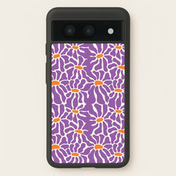 Purple Flowers - Summer  - Summer Phone Case for Google Pixel 8a