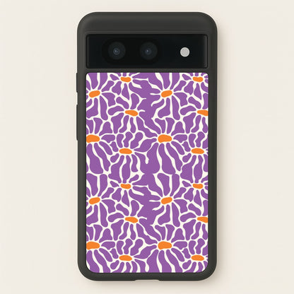 Purple Flowers - Summer  - Summer Phone Case for Google Pixel 8a