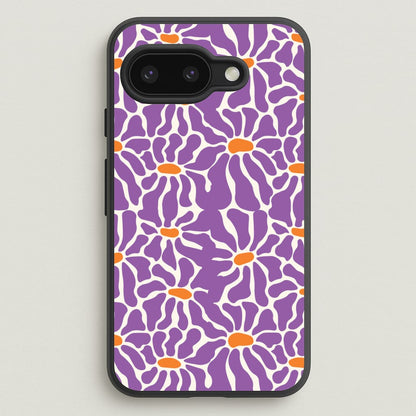 Purple Flowers - Summer  - Summer Phone Case for Google Pixel 9a