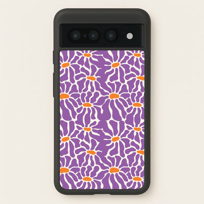 Purple Flowers - Summer  - Summer Phone Case for Google Pixel 7 Pro