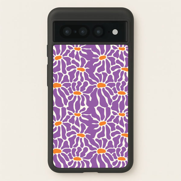 Purple Flowers - Summer  - Summer Phone Case for Google Pixel 7 Pro