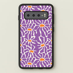 Purple Flowers - Summer  - Summer Phone Case for Galaxy S10