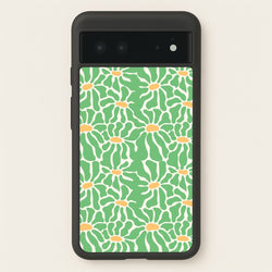 Green Flowers - Summer  - Summer Phone Case for Google Pixel 6