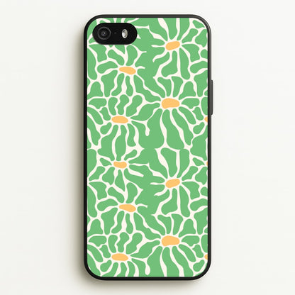 Green Flowers - Summer  - Summer Phone Case for iPhone 5 / 5s / SE 2016