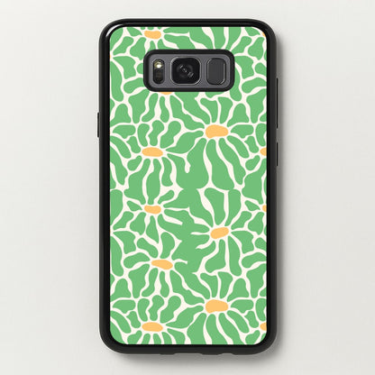 Green Flowers - Summer  - Summer Phone Case for Galaxy S8