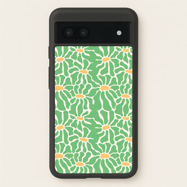 Green Flowers - Summer  - Summer Phone Case for Google Pixel 7a