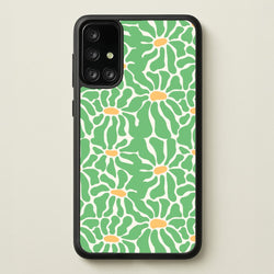 Green Flowers - Summer  - Summer Phone Case for Galaxy A71