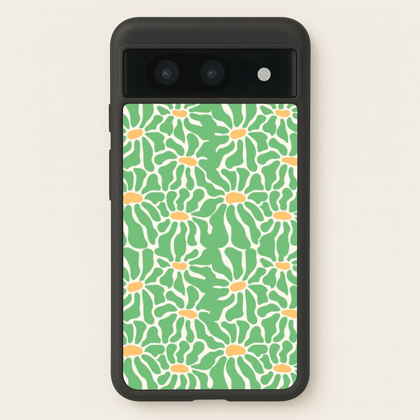 Green Flowers - Summer  - Summer Phone Case for Google Pixel 8a