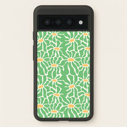 Green Flowers - Summer  - Summer Phone Case for Google Pixel 7 Pro