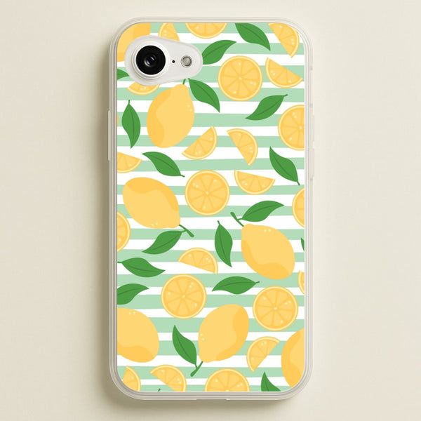 Lemons Pattern - Summer  - Summer Phone Case for iPhone 16e
