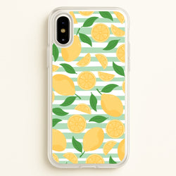 Lemons Pattern - Summer  - Summer Phone Case for iPhone X / XS