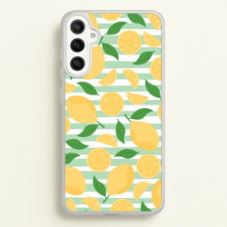 Lemons Pattern - Summer  - Summer Phone Case for Galaxy A34