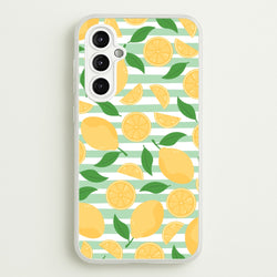 Lemons Pattern - Summer  - Summer Phone Case for Galaxy A14