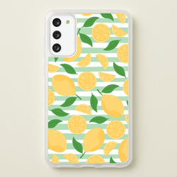 Lemons Pattern - Summer  - Summer Phone Case for Galaxy S20FE