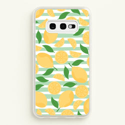 Lemons Pattern - Summer  - Summer Phone Case for Galaxy S10e