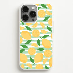 Lemons Pattern - Summer  - Summer Phone Case for iPhone 13 Pro Max