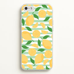 Lemons Pattern - Summer  - Summer Phone Case for iPhone 5 / 5s / SE 2016