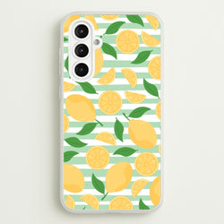 Lemons Pattern - Summer  - Summer Phone Case for Galaxy A16