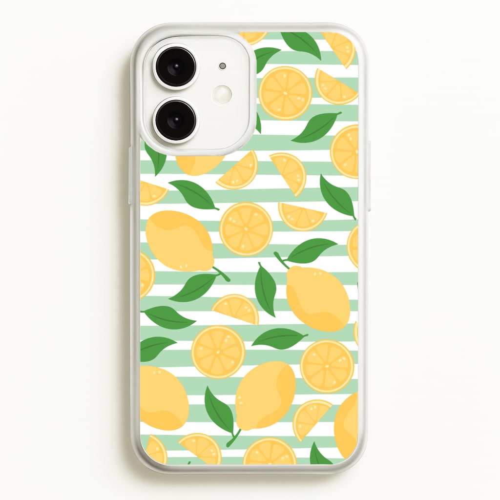 Lemons Pattern - Summer  - Summer Phone Case for iPhone 11