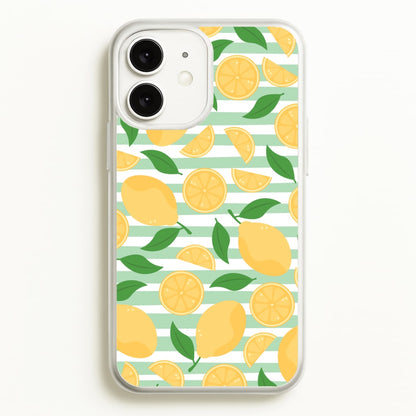 Lemons Pattern - Summer  - Summer Phone Case for iPhone 11