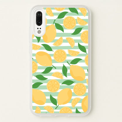 Lemons Pattern - Summer  - Summer Phone Case for Huawei P20