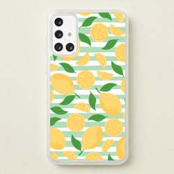 Lemons Pattern - Summer  - Summer Phone Case for Galaxy A71