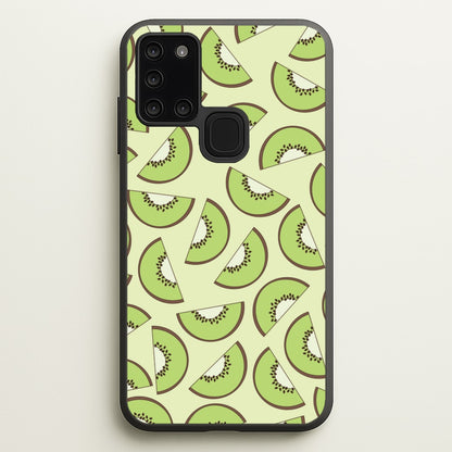 Kiwi Patterns - Summer  - Summer Phone Case for Galaxy A21s